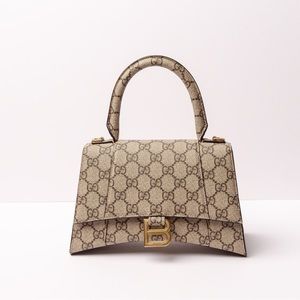 100% Authentic - Brand new Gucci Balenciaga Hacker Project small hourglass bag